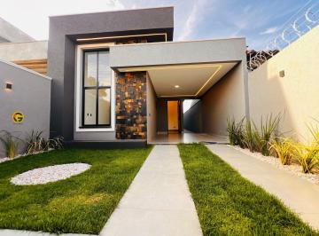 Casa · 119m² · 3 Quartos · 3 Vagas · Casa Térrea 3 Quartos Com Suíte E Área Gourmet No Bairro Cardoso – Aparecida de Goiânia