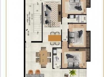 Apartamento · 76m² · 2 Quartos · 1 Vaga · Apartamento Com 2 Quartos À Venda, 76 m² por R$319.000 - Fontesville - Juiz