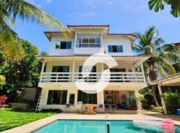 Casa · 299m² · 6 Quartos · 4 Vagas · Casa Em Pendotiba, Niterói/rj de 299 m² 6 Quartos À Venda por R$1.195.000,10