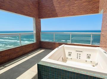 Apartamento · 121m² · 3 Quartos · 3 Vagas · Cobertura Duplex 3 Dormitórios Frente Mar Em Mongaguá