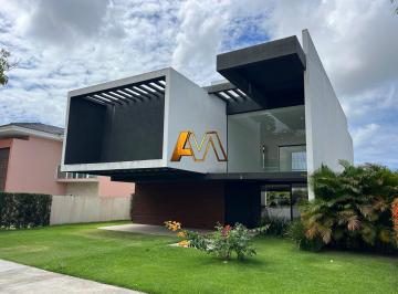 Casa · 300m² · 4 Quartos · 4 Vagas · Casa À Venda No Bairro Alphaville Litoral Norte I - Camaçari/ba