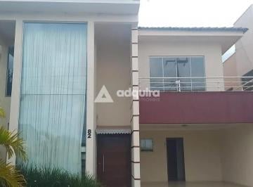 Casa · 240m² · 3 Quartos · 2 Vagas · Casa Em Neves, Ponta Grossa/pr de 240 m² 3 Quartos Para Locação R$4.900,00/mes