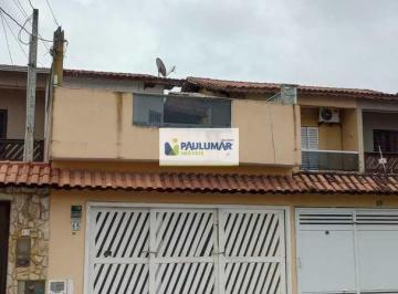 Casa · 120m² · 5 Quartos · 2 Vagas · Sobrado Com 5 Quartos, Itaóca, Mongaguá - R$450 Mil, Cod: