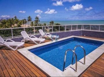 Apartamento · 40m² · 1 Quarto · 1 Vaga · Edificio Atlantico Sul - Flat Beira Mar Em Cabo Branco / Flat Vista Mar Em Cabo Branco / Flat Mobili