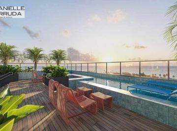 8012da1ceaa94fcec49af486348cfc53.jpg · Apartamento Com 1 Dormitório À Venda, 37 m² por R$590.500 - Ponta de Campina - Cabedelo/pb