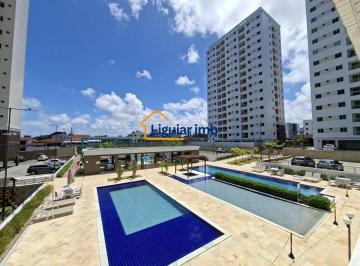 Apartamento · 78m² · 3 Quartos · 1 Vaga · Apartamento Para Venda Em João Pessoa, Jardim Cidade Universitária, 3 Dormitórios, 1 Suíte, 2 Banhei