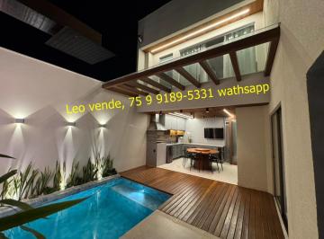 Casa de 3 quartos, Feira de Santana · Leo Vende Bairro Sim, 3 Suítes, Closet, Piscina, Goumert, Mobiliada