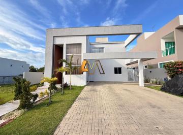 Casa · 370m² · 4 Quartos · 4 Vagas · Casa de Alto Luxo Com 4 Suítes No Alphaville Litoral Norte I