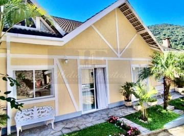 Casa · 130m² · 3 Quartos · 1 Vaga · Condomínio Fechado Para Venda Em Teresópolis, Granja Guarani, 3 Dormitórios, 1 Suíte, 2 Banheiros, 1