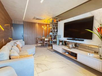 Apartamento · 107m² · 3 Quartos · 2 Vagas · Vendo Apto Mobiliado No Ed Allure Com 107 m², 2 Suítes E 2 Vagas Na Ponta Verde