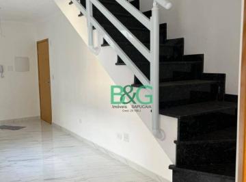 Apartamento · 91m² · 2 Quartos · 2 Vagas · Cobertura Em Vila Homero Thon, Santo André/sp de 91 m² 2 Quartos À Venda por R$450.000