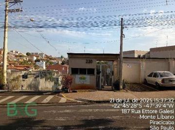 Apartamento · 44m² · 2 Quartos · 2 Vagas · Apartamento Em Monte Líbano, Piracicaba/sp de 44 m² 2 Quartos À Venda por R$84.540,86