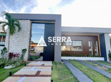 Foto 01 · Jacuípe | Casa Térrea Alto Padrão | 3 Suítes | 216 m² Construídos | Lote de Esquina 562 m² | Piscina |