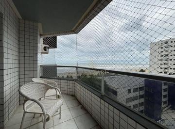 4634d9f4c452349ac382e03b08f502a7.jpg · Apartamento Vista Mar Com 3 Suítes À Venda, 141 m² por R$600.000 - Aviação - Praia Grande/sp
