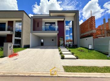 Casa · 219m² · 3 Quartos · 2 Vagas · Sobrado Alto Padrão Em Condomínio Clube – 03 Suítes | 219 m² | Afonso Pena – São José Dos Pinhais
