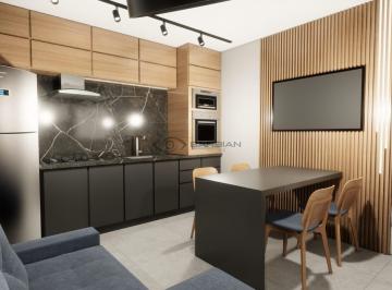 Apartamento · 29m² · 1 Quarto · 1 Vaga · Studio Com Móveis Planejados, Pode Fazer Airbnb - Imobiliária Em Santa Cruz Do S