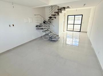 5_sala living_ · Casa Residencial Duplex de 84 m² Com 2 Suítes Na Palhoça