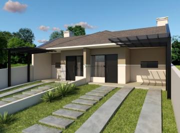 Casa · 59m² · 2 Quartos · 2 Vagas · Imobiliária Santa Cruz Do Sul. Geminado 02 Dormitórios Em Construção.