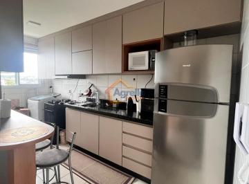 Apartamento · 51m² · 2 Quartos · 1 Vaga · Condomínio Cidades d'Itália - Apartamento Em Jardim Serra Dourada, Mogi Guaçu/sp