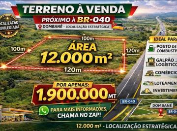 Foto 01 · Terreno Comercial de 12.000 m² À Venda Em Luziânia - Df, No Bairro Inga: Oportunidade Única!