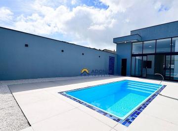 43d6a4427384b2b000af7a43ce939f35.jpg · Casa Nova Com Piscina, 3 Dormitórios À Venda, 135 m² por R$1.100.000 - Centro - Guaratuba/pr