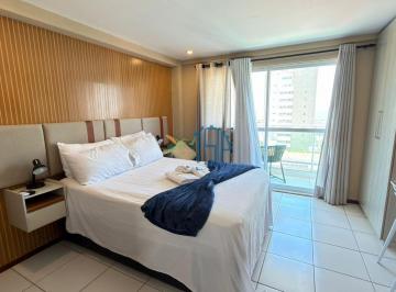 Apartamento · 48m² · 1 Quarto · 1 Vaga · Seamarflat Temporada - Residencial Varandas Do Alagamar - Ponta Negra - Natal - Flat No Seamarflat P