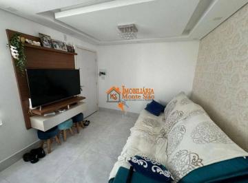 Apartamento · 47m² · 2 Quartos · 1 Vaga · Apartamento Em Vila Alzira, Guarulhos/sp de 47 m² 2 Quartos À Venda por R$274.000