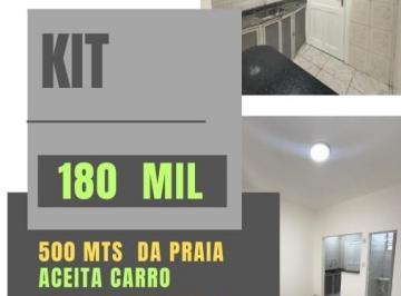 Apartamento · 19m² · 1 Quarto · 1 Vaga · Kitnet Para Venda Em Praia Grande, Canto Do Forte, 1 Dormitório, 1 Banheiro, 1 Vaga