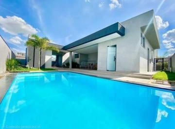 Casa · 245m² · 4 Quartos · 4 Vagas · Casa Linear de Alto Padrão – 4 Quartos – 405 m² – Gran Park Toscana – Vespasiano