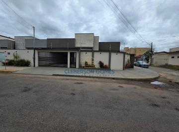 Casa · 140m² · 3 Quartos · 2 Vagas · Casa Para Venda Em Caldas Novas, Jardim Hanashiro, 3 Dormitórios, 2 Suítes, 1 Banheiro, 2 Vagas