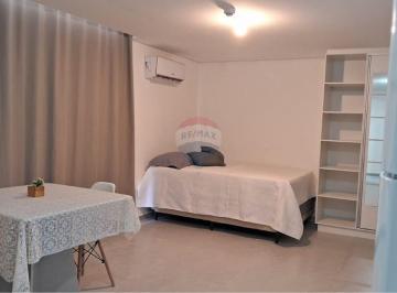 Apartamento · 28m² · 1 Quarto · 1 Vaga · Flat Mobiliado Para Aluguel Com 28,31 m², No Jardim Oceania, João Pessoa - Pb