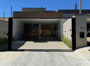 Casa · 318m² · 3 Quartos · 2 Vagas · Casa Nova 03 Suítes Área Gourmet À Venda Próximo Área Central de Paranavaí Pr
