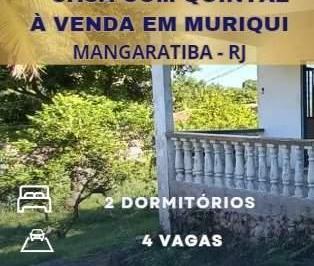 Casa · 120m² · 3 Quartos · 4 Vagas · Casa Em Muriqui, Mangaratiba/rj de 120 m² 3 Quartos À Venda por R$315.000