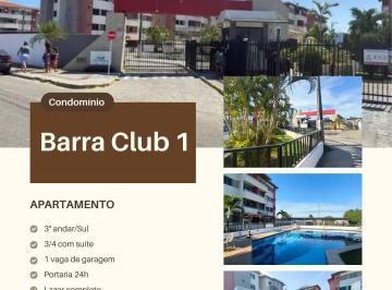 Apartamento de 3 quartos, Barra dos Coqueiros · Vendo Apartamento de 3/4 Suíte, 1 Vaga de Garagem, No Condomínio Barra Club 1