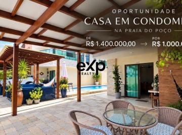 Casa · 156m² · 4 Quartos · 2 Vagas · Vendo Casa Em Condomínio a 100 m Da Praia Com 4 Suítes