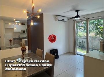 Apartamento de 3 quartos, Manaus · Cond. Jardim Das Cerejeiras | Garden, Mobiliado, 3 Quartos Sendo 1 Suíte