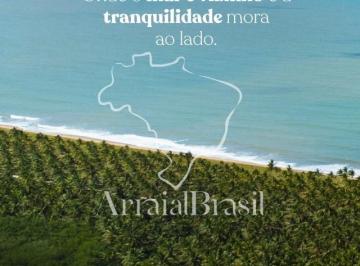 Terreno , Santa Cruz Cabrália · Condomínio de Terrenos Pé Na Areia Na Praia Do Guaiu - Bahia.