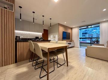 Sala · Apartamento 3 Quartos Com Suíte No Vale Do Ipê | Mobiliado + 2 Vagas + Varanda Gourmet