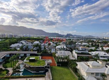 Apartamento · 260m² · 4 Quartos · 3 Vagas · Apartamento Para Alugar Em Condomínio Na Barra Com 4 Suites E Vista Para Lagoa