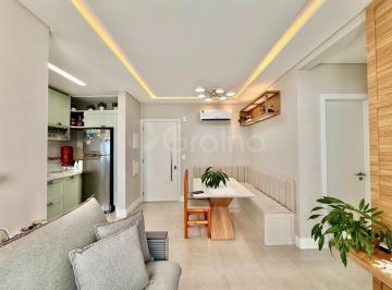 DESTAQUE · Apartamento de 63 m² Com 2 Quartos Sendo 1 Suíte Na Trindade