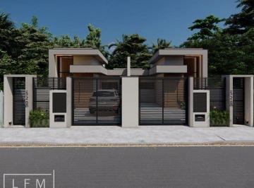Casa · 75m² · 3 Quartos · 1 Vaga · Casa Térrea Geminada Em Balneário Piçarras Sc