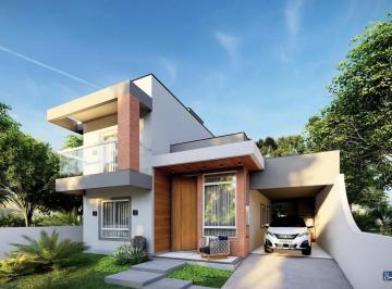 Casa · 130m² · 3 Quartos · 2 Vagas · Casa À Venda Com 3 Quartos, Sendo 1 Suíte - Lot. Jardim América, Passo de Torres, Sc
