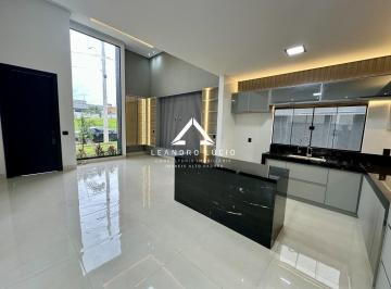 Casa · 158m² · 3 Quartos · 4 Vagas · Casa Em Condomínio Para Venda Em Senador Canedo, Jardins Bolonha, 3 Dormitórios, 3 Suítes, 4 Banheir