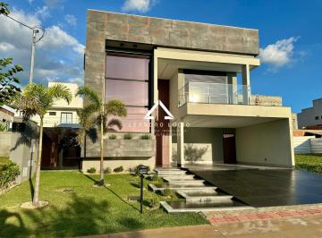 Casa · 245m² · 4 Quartos · Casa Em Condomínio Para Venda Em Aparecida de Goiânia, Residencial Parqville Jacarandá, 4 Dormitório