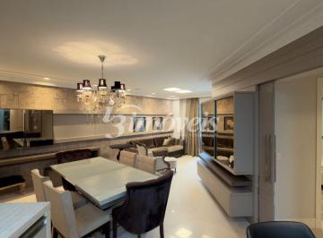 Apartamento · 142m² · 3 Quartos · 3 Vagas · Apartamento Para Locação Anual, Mobiliado, Decorado E Equipado, Com 3 Quartos (Sendo Três Suítes), 3