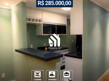 Apartamento · 48m² · 2 Quartos · 1 Vaga · Apartamento À Venda Condomínio Flex – Carapicuíba/sp | 2 Dormitórios | Varanda