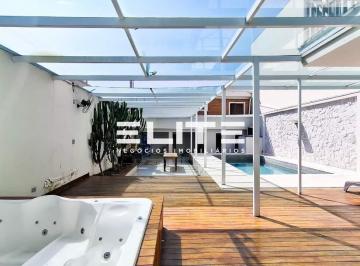 Casa · 480m² · 4 Quartos · 4 Vagas · Sobrado À Venda Com 4 Suítes E 4 Vagas de Garagem - 480 m² por R$4.200.000 - Bairro Jardim - San