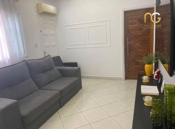 Casa · 80m² · 2 Quartos · 2 Vagas · Casa Em Vila Guilhermina, Praia Grande/sp de 80 m² 2 Quartos À Venda por R$640.000