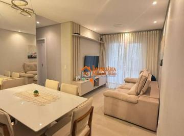 Apartamento · 62m² · 2 Quartos · 1 Vaga · Apartamento Em Cocaia, Guarulhos/sp de 62 m² 2 Quartos À Venda por R$395.000
