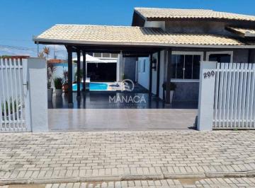Casa · 160m² · 3 Quartos · 2 Vagas · Casa Em Quinta Dos Açorianos, Barra Velha/sc de 160 m² 3 Quartos À Venda por R$990.000